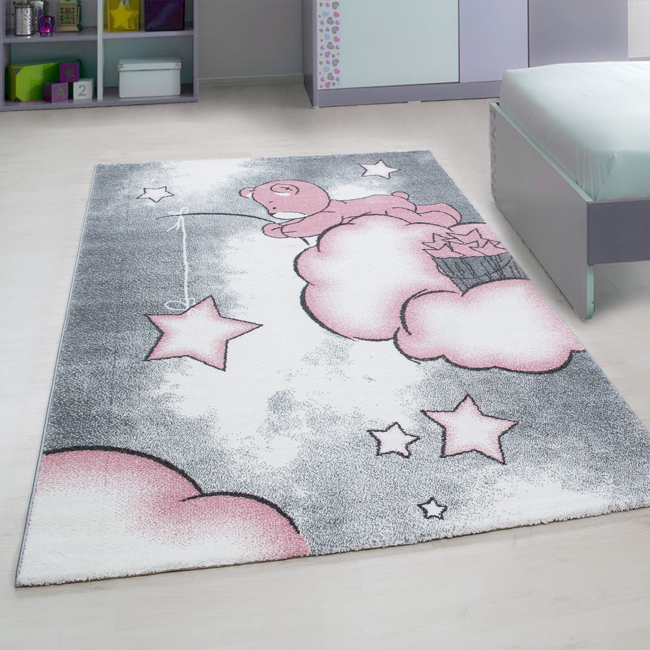 Ayyildiz Teppich, KIDS 0580, PINK, 160 x 230 cm