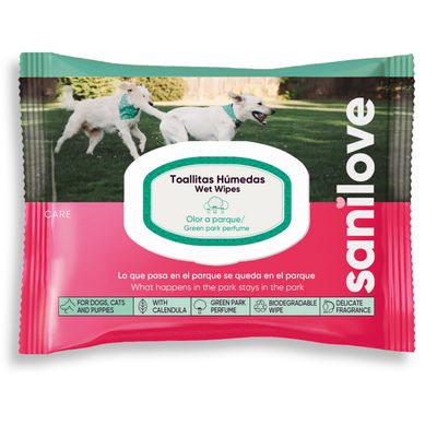 Sanilove Wipes Aloe Vera
