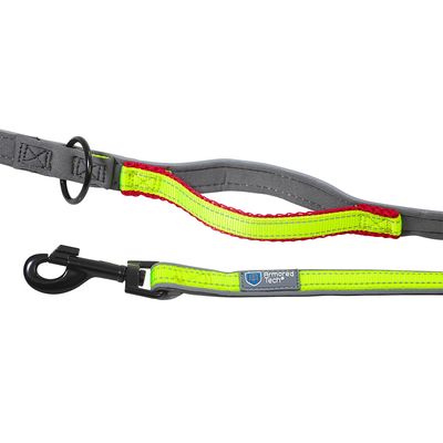 ArmoredTech Dog Control Leine, neon grün