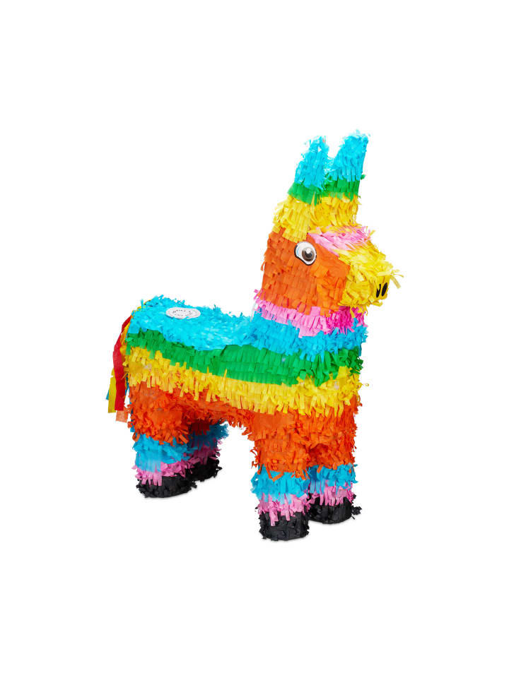 relaxdays Pinata Lama in Bunt günstig kaufen onesize