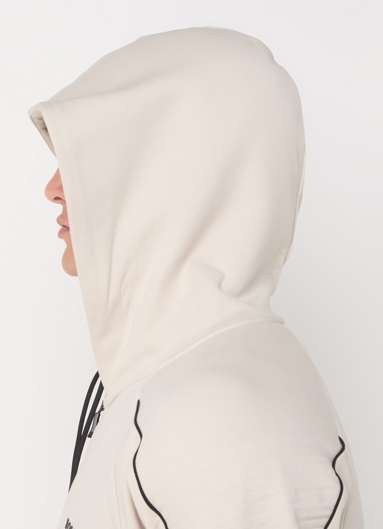 Mikina HUGO BOSS Saggy s kapucňou a logom