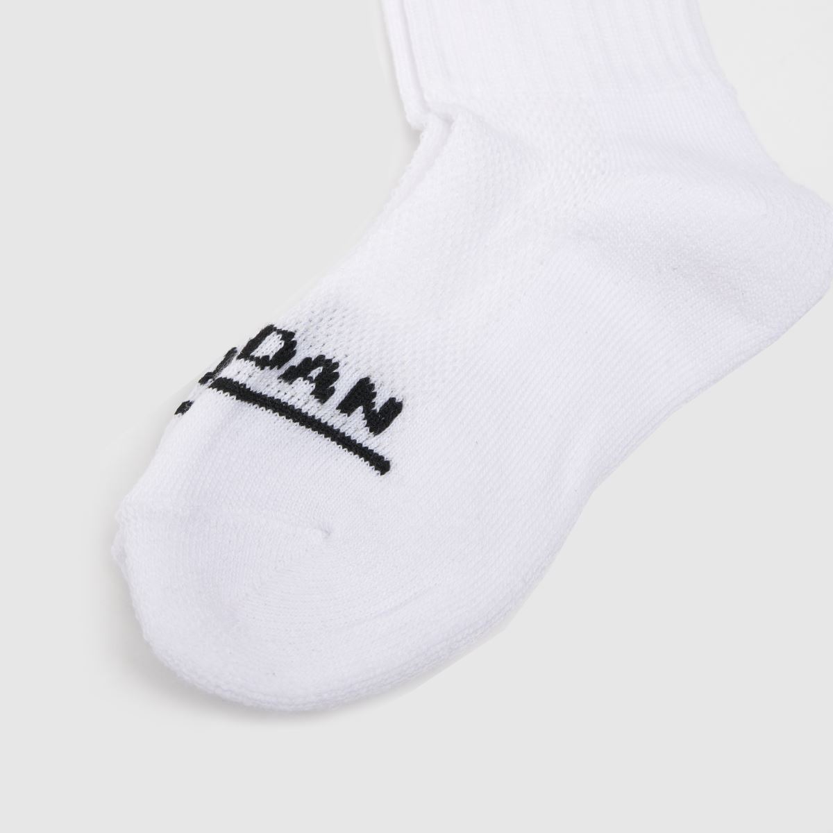 Nike Jordan vita legend-strumpor för barn, 6-pack