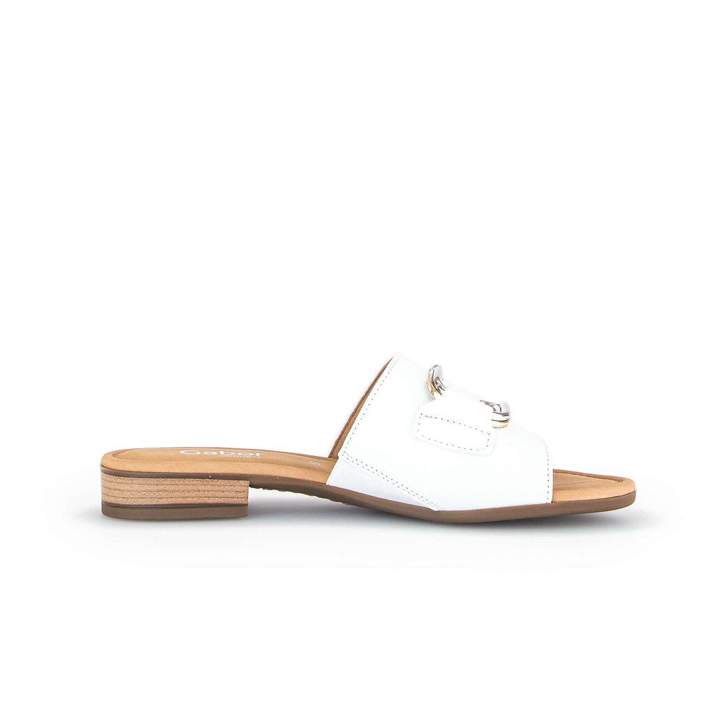 Gabor comfort Pantolette weiß
