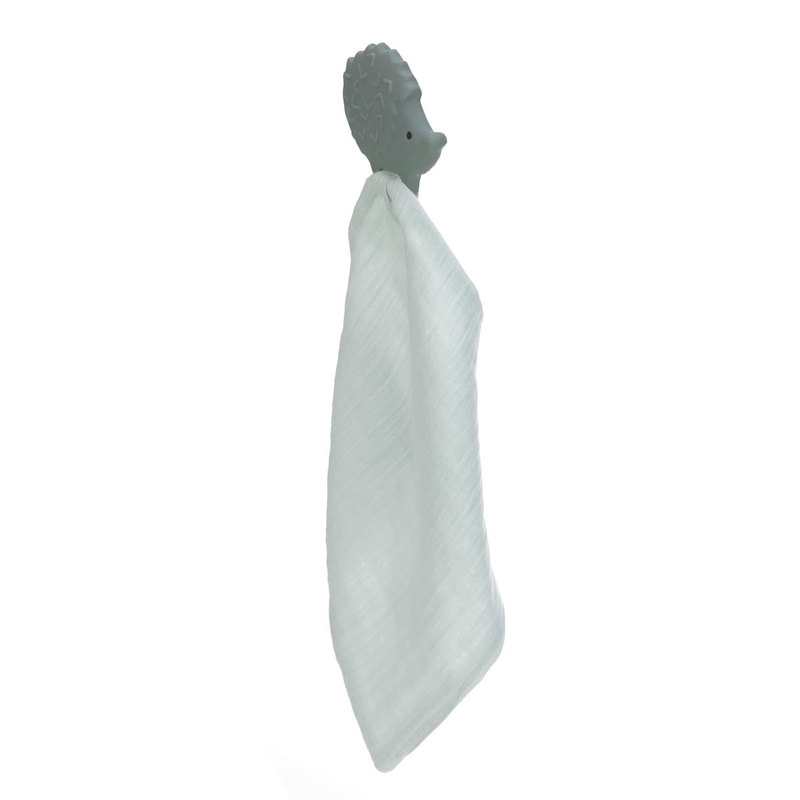 Anneau de dentition caoutchouc doudou Hérisson gris Lässig