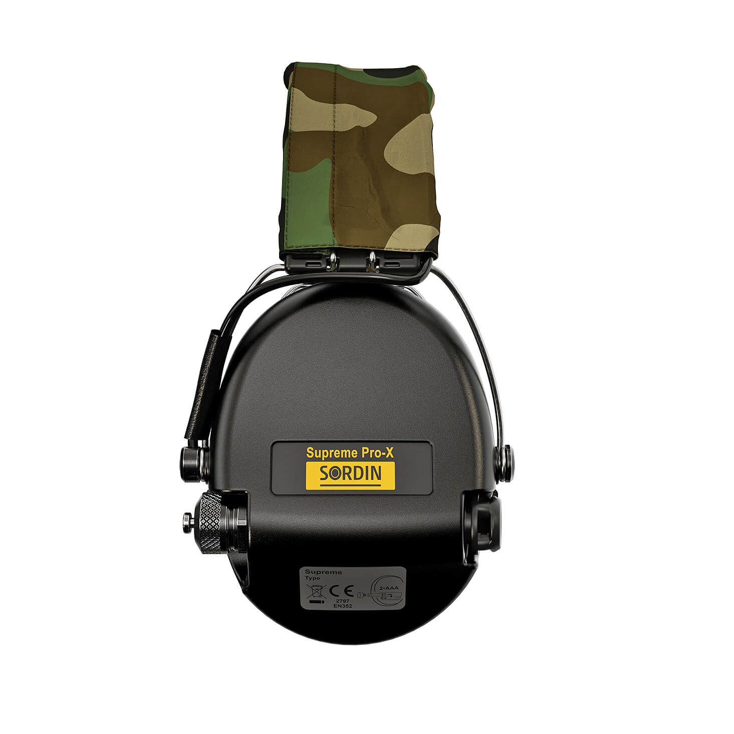 Gehörschutz Supreme Pro-X Camo mit Gelkissen