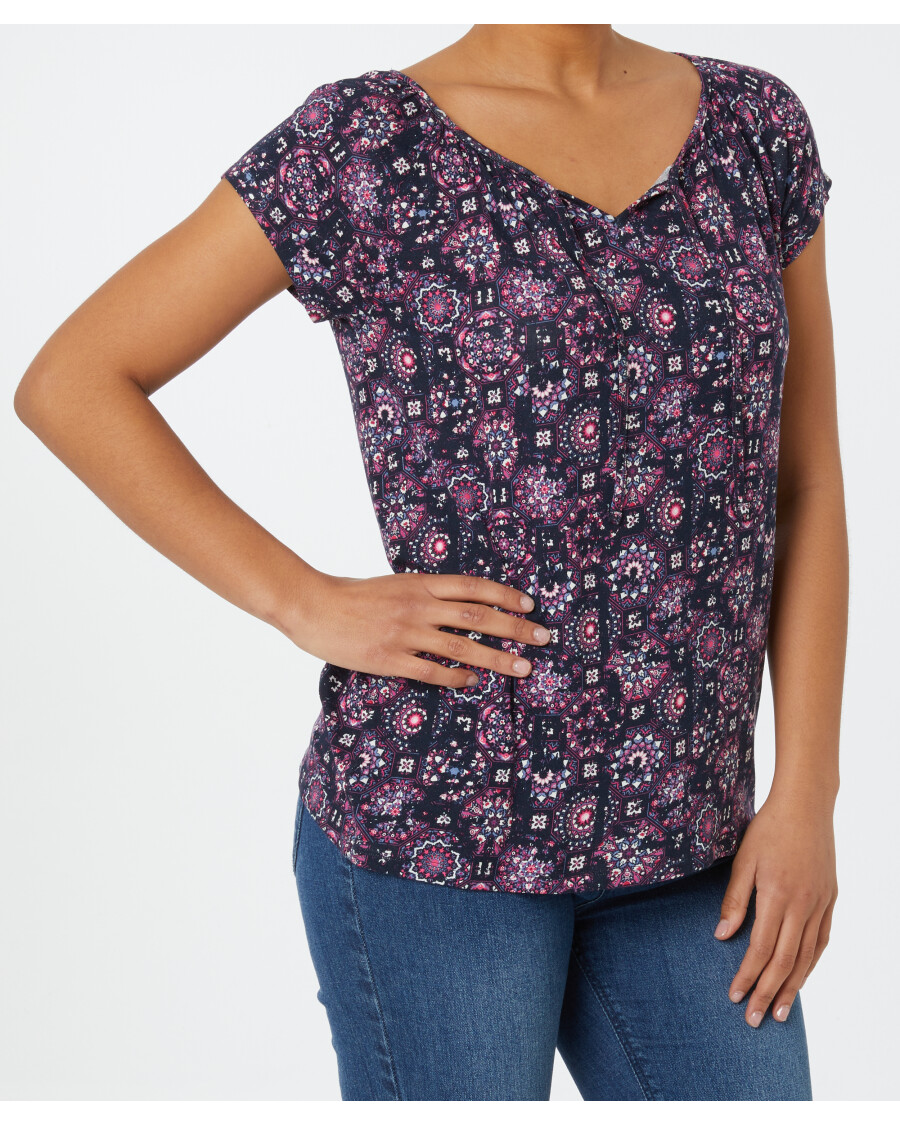 T-Shirt mit Stretch