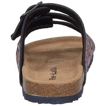 Re-Laxx Pantolette in schwarz