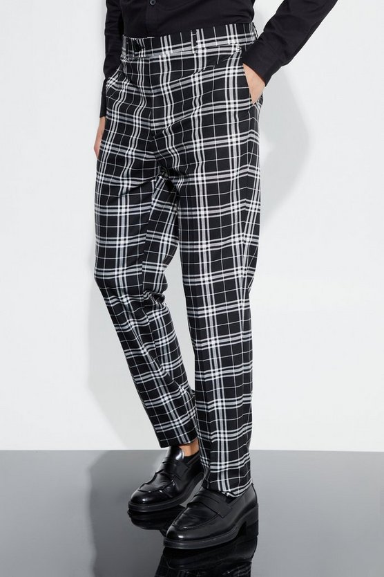 Tall Skinny Tartan Hose