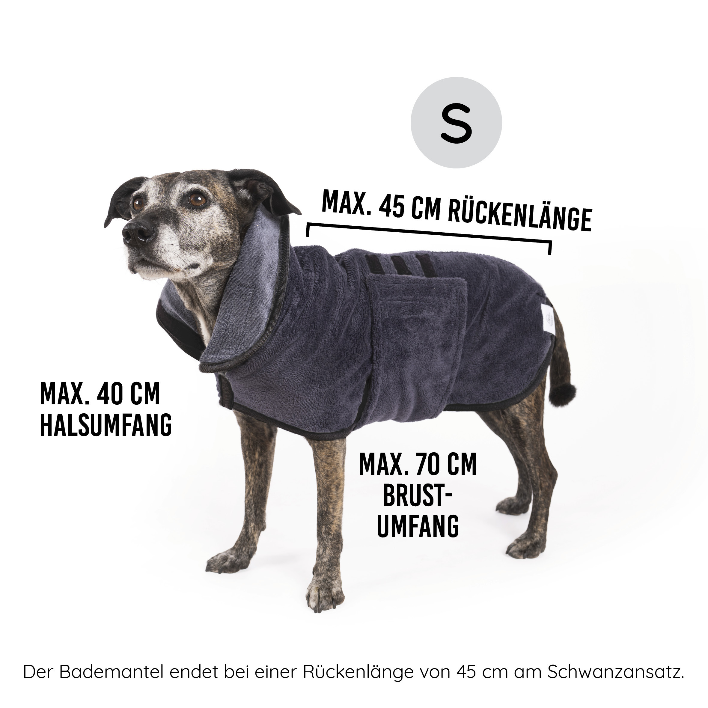 KaraLuna Hundemäntel KaraLuna Bademantel für Hunde S