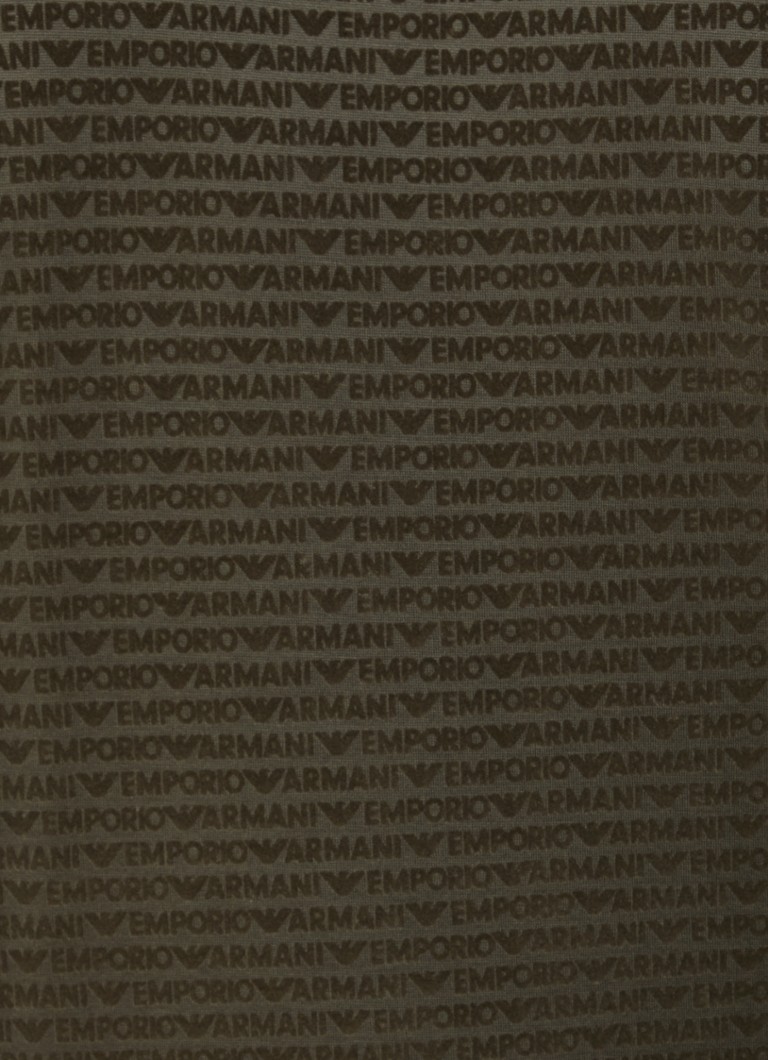 Emporio Armani regulāra piegriezuma polo krekls no liocela maisījuma ar pūkaina logotipa apdruku.