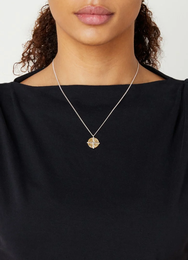 Wouters & Hendrix Sterling silver necklace with pendant