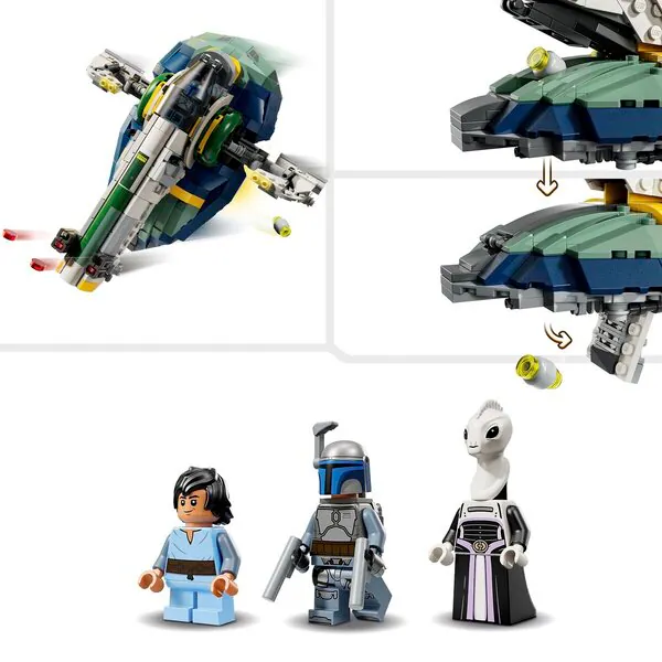 LEGO Star Wars: Kloonien hyökkäys 75433 Jango Fettin pelisarja