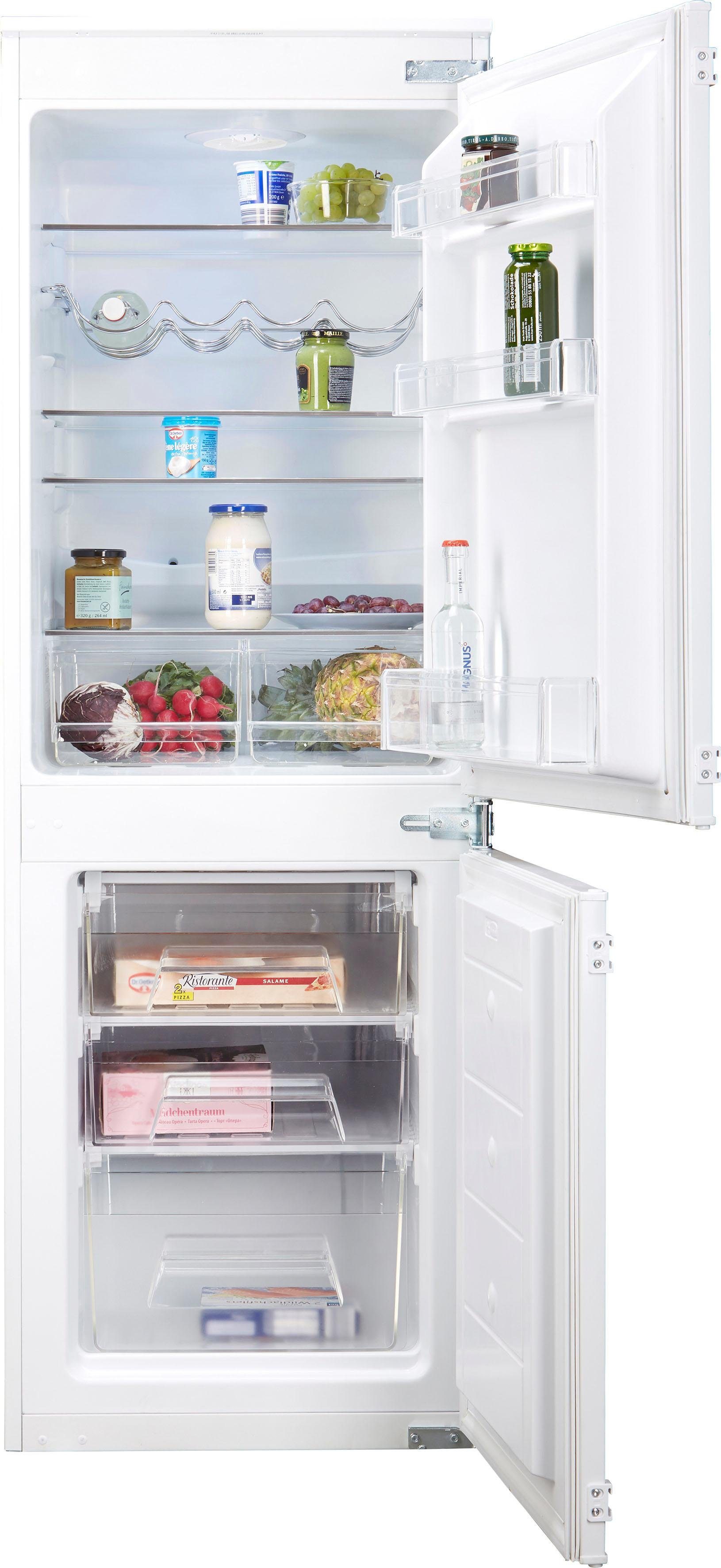 Amica Einbaukühlgefrierkombination EKGCS 385 900, 157 cm hoch, 54 cm breit