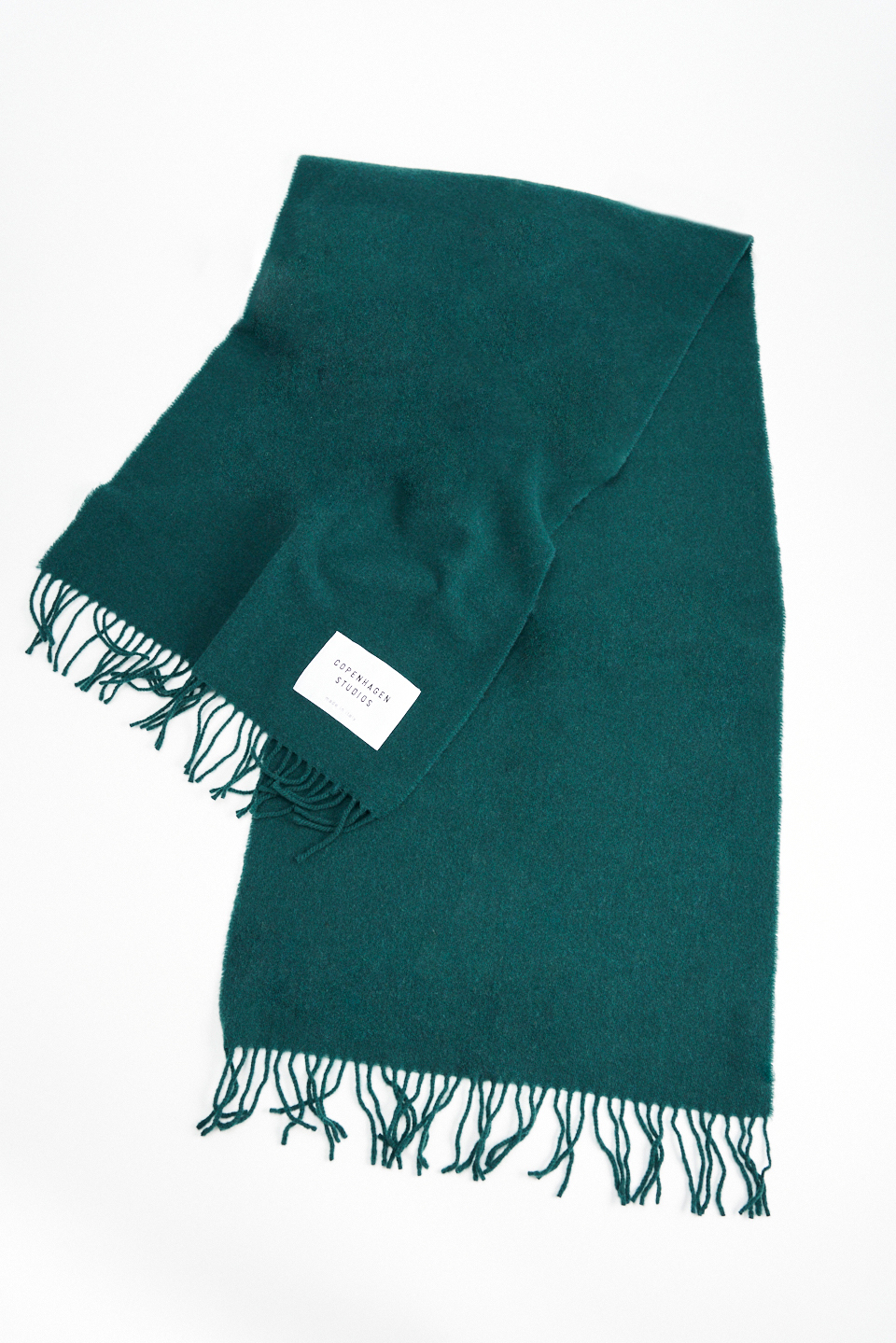 CPH SHAWL 6 wool mix green