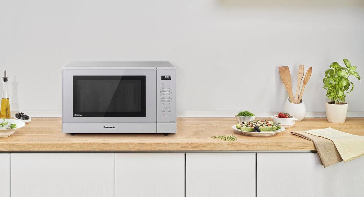 Panasonic Mikrowelle NN-GT47KMGPG, Grill, 31 l