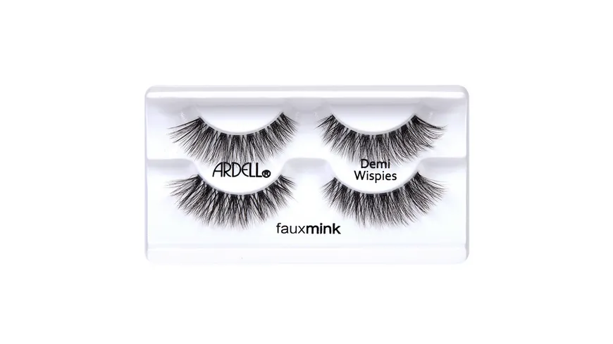 ARDELL Künstliche Wimpern fauxmink Demi Wispies Twin Pack