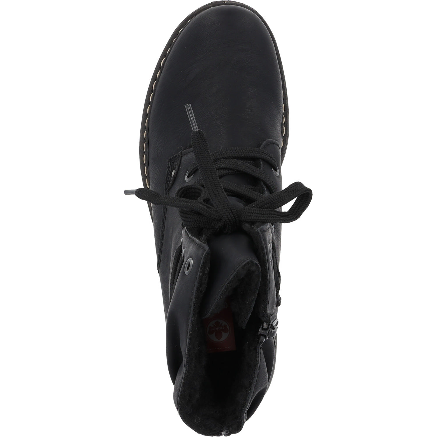 Rieker 71229, Stiefeletten, Damen, Schwarz (Schwa/Schw)