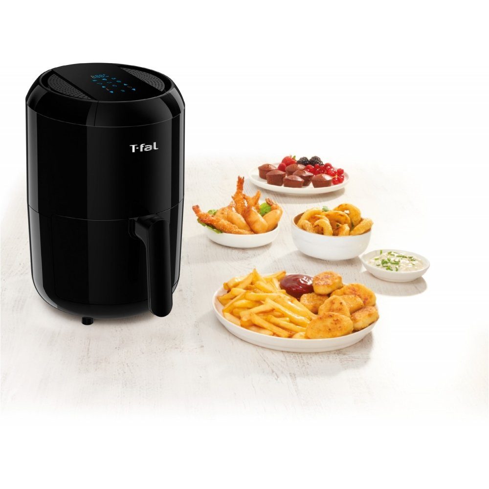 Tefal Heißluftfritteuse EY3018 Easy Fry Compact Digital - Heißluftfritteuse - schwarz, 1400 W
