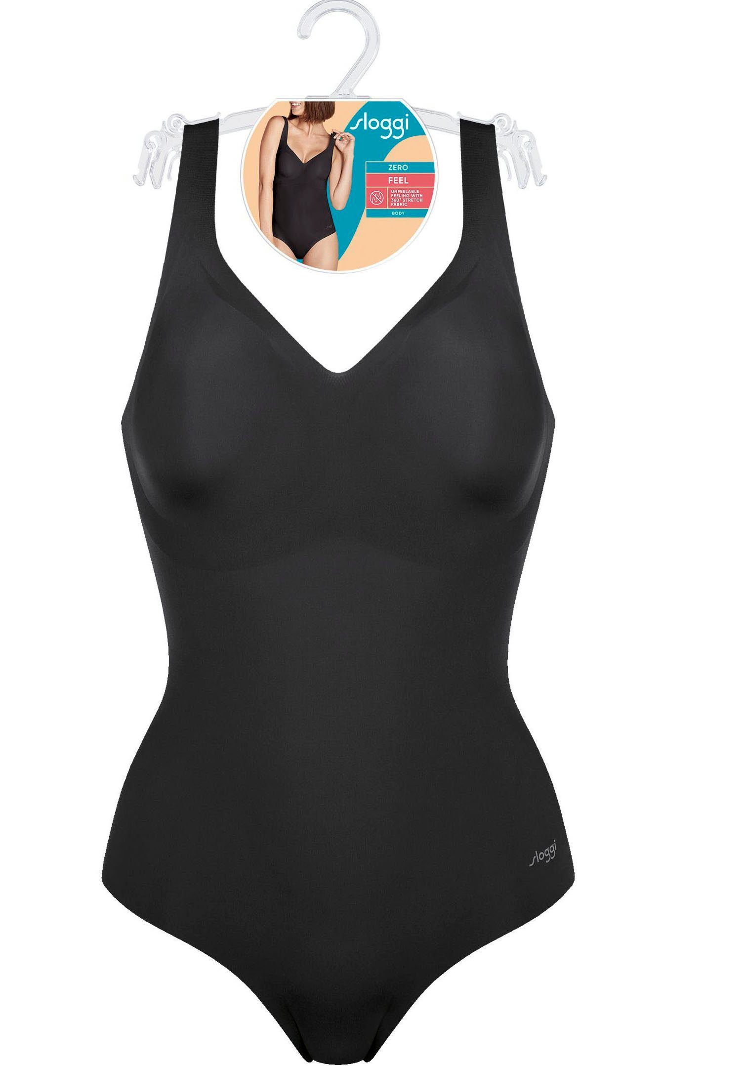 Sloggi T-Shirt-Body Zero Feel nahtlos und mit extra flachen Kanten- nichts zeichnet sich ab