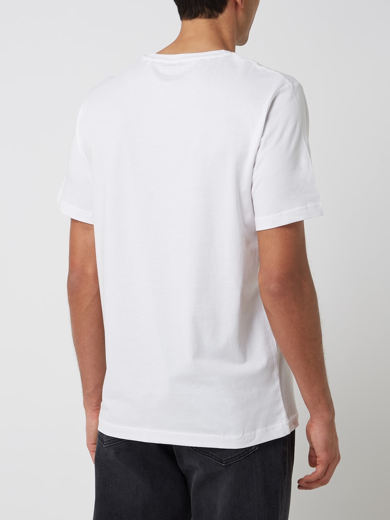 T-Shirt im 3er-Pack in mittelgrau meliert