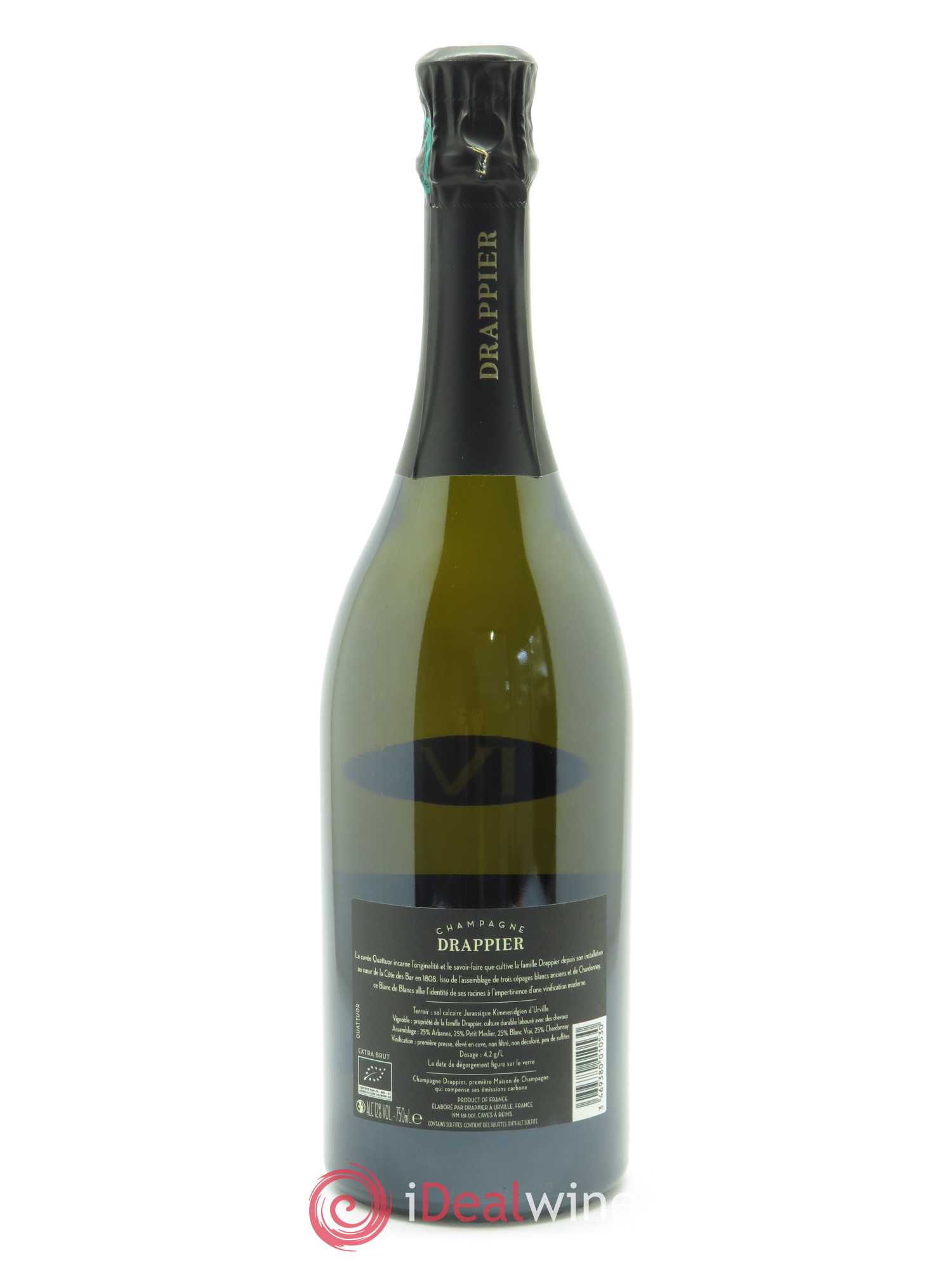 Quattuor Blanc de Quatre Blancs Drappier   - Lot de 1 Bouteille