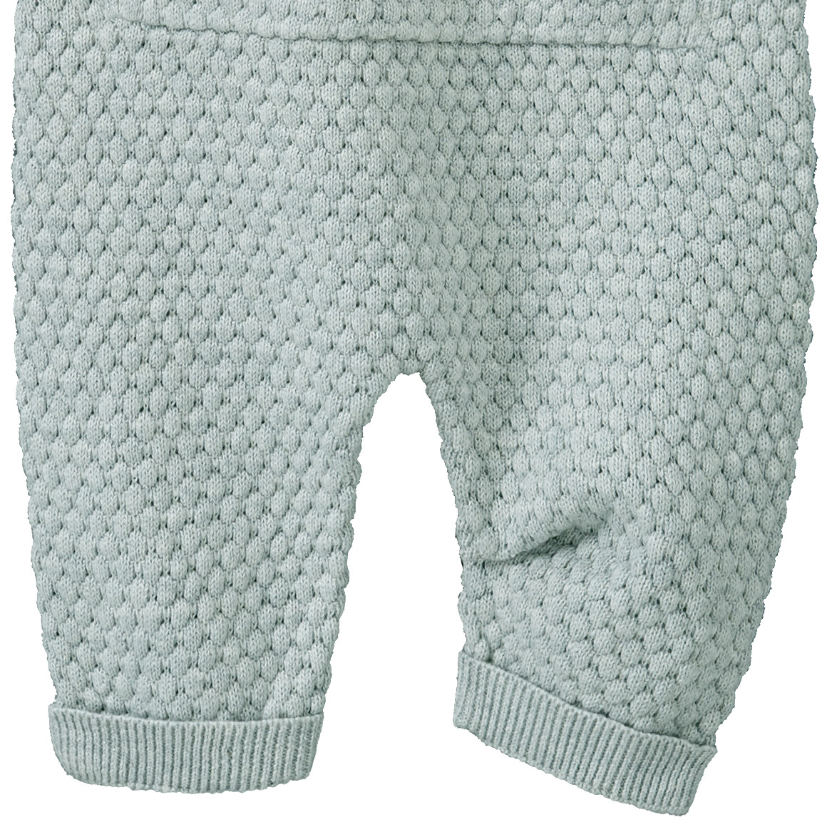 Newborn Stricklatzhose mit Wabenmuster