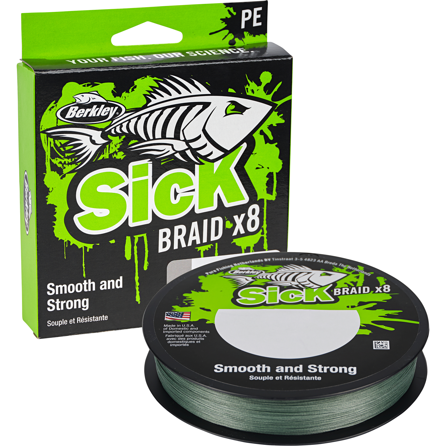Berkley Angelschnur Sick Braid x8 (300 m)