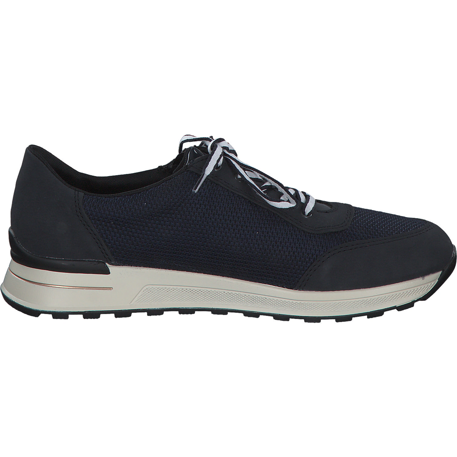 Rieker N1411, Schnürschuhe, Damen, Blau