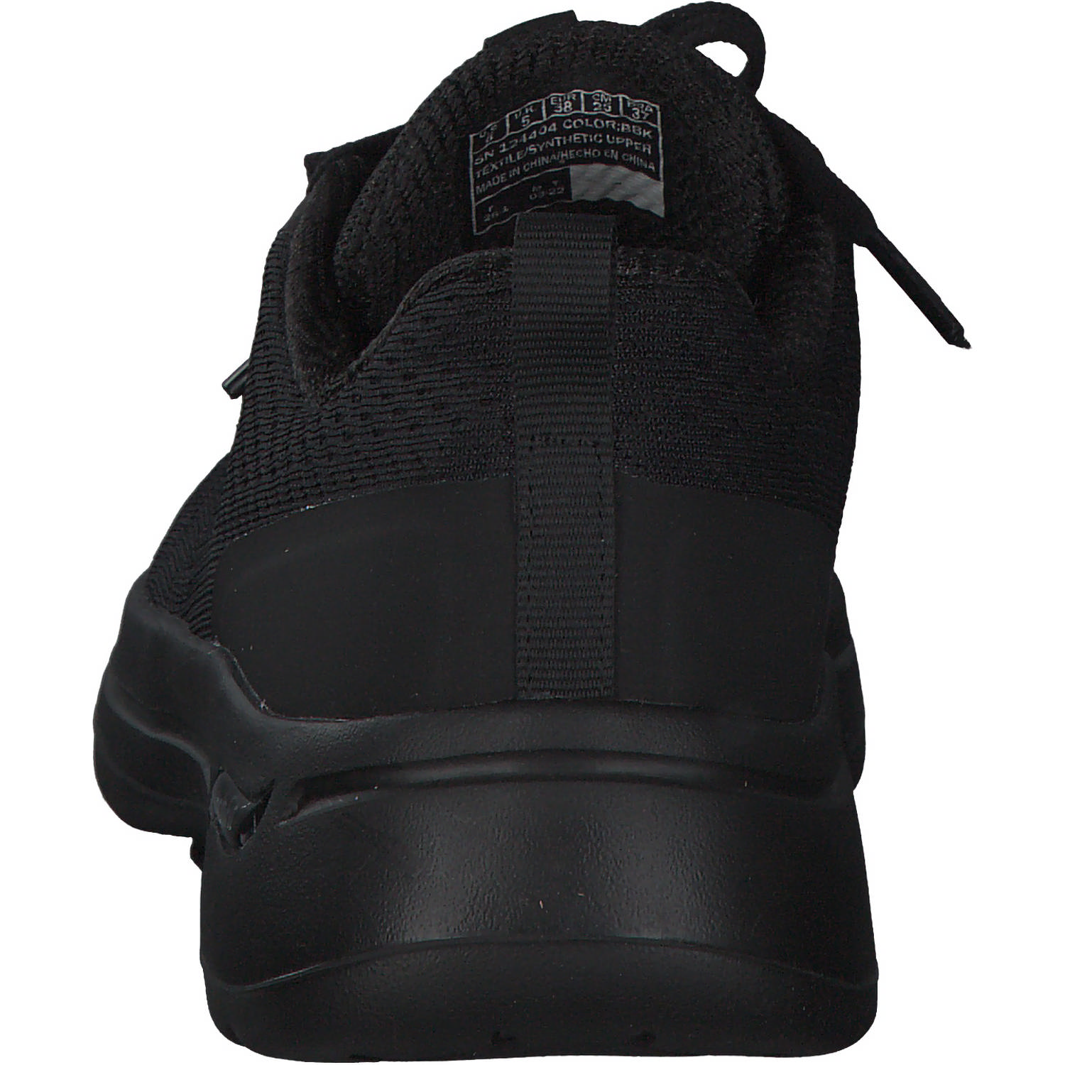 Skechers 124404, Sneakers Low, Damen, BBK Schwarz