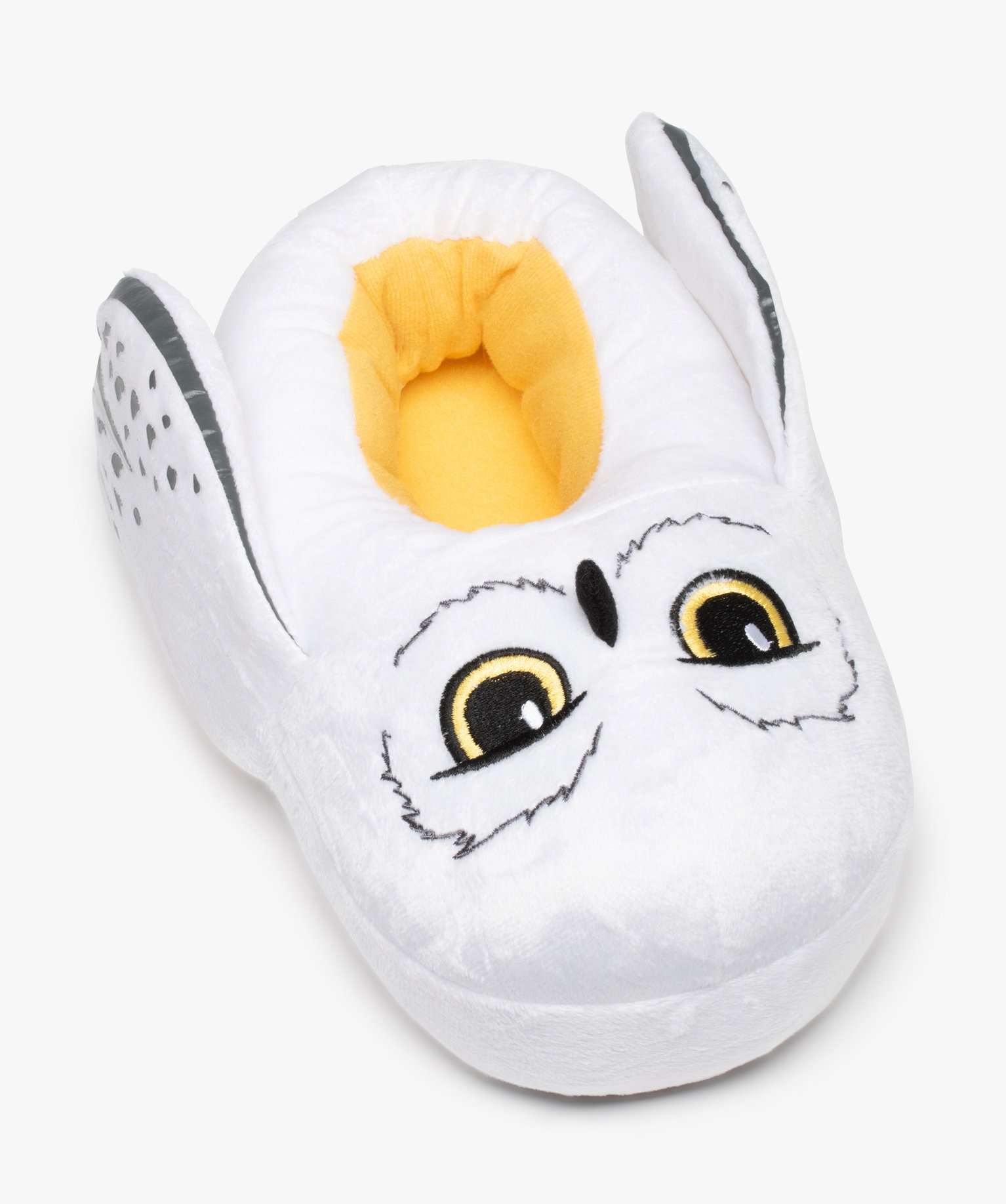 Chaussons fille en volume chouette Hedwige – Harry Potter blanc | GEMO
