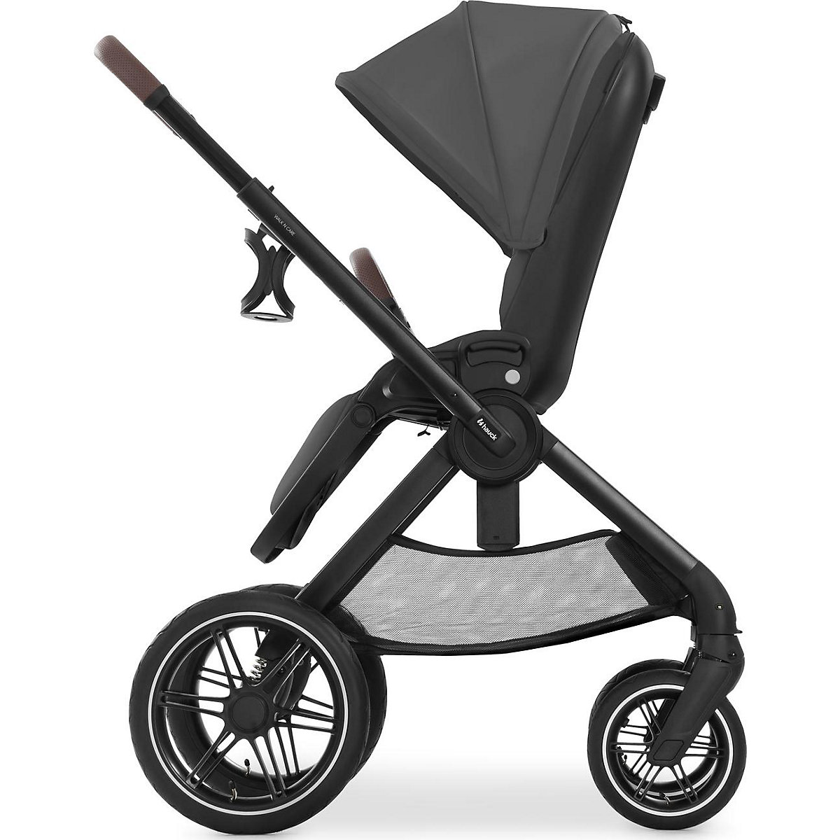 Kombikinderwagen Walk N Care Air Set, dark grey
