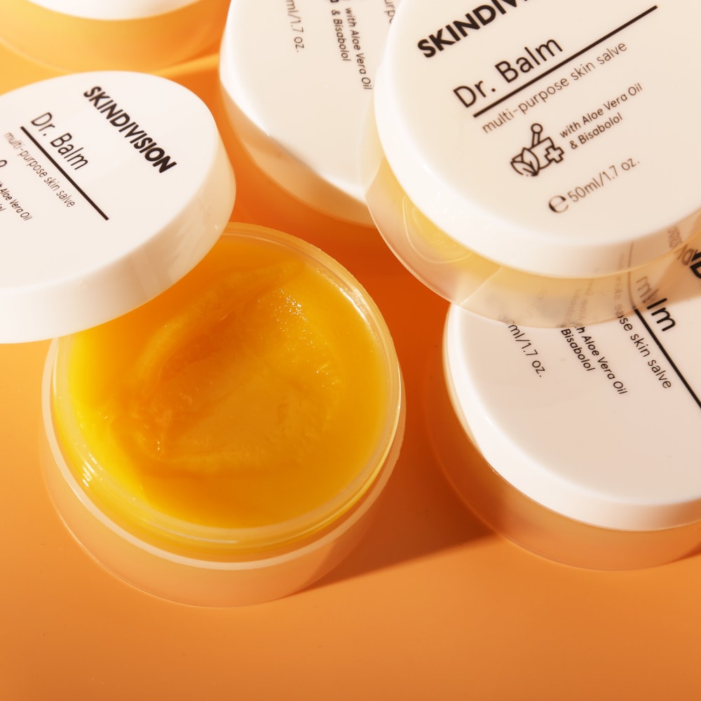 skindivision Dr Balm - Baume cicatrisant multi-usages pour la peau et les lèvres pommade multi-usage pour la peau