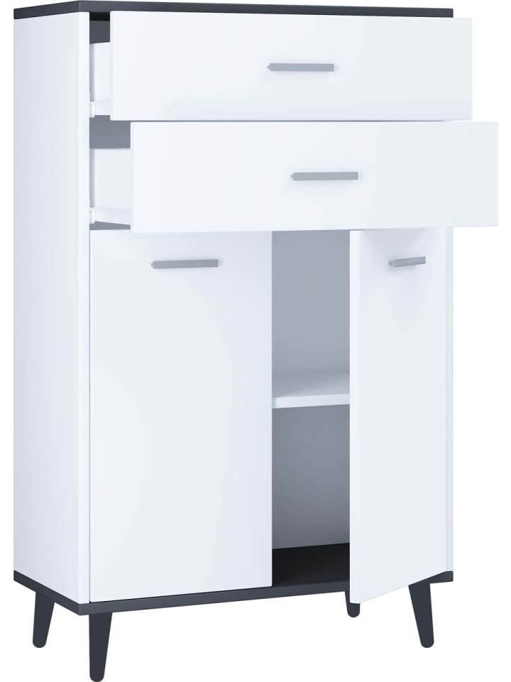 ebuy24 Badschrank Landos Weiß 60 x 28 cm günstig kaufen onesize