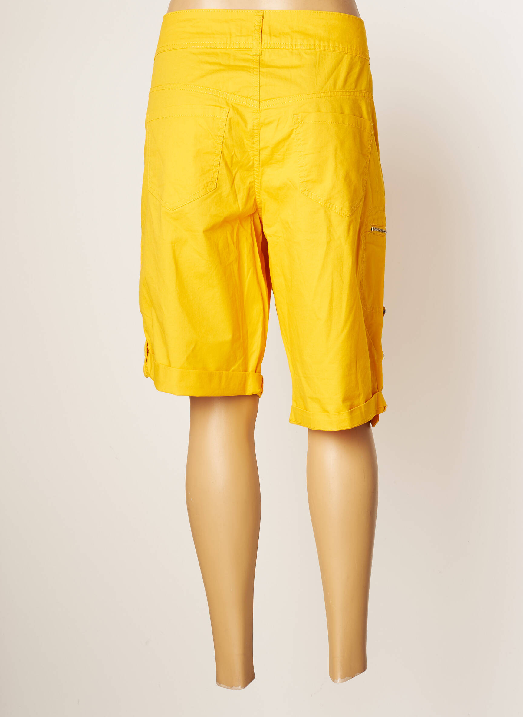 Jensen Bermudas Femme couleur jaune