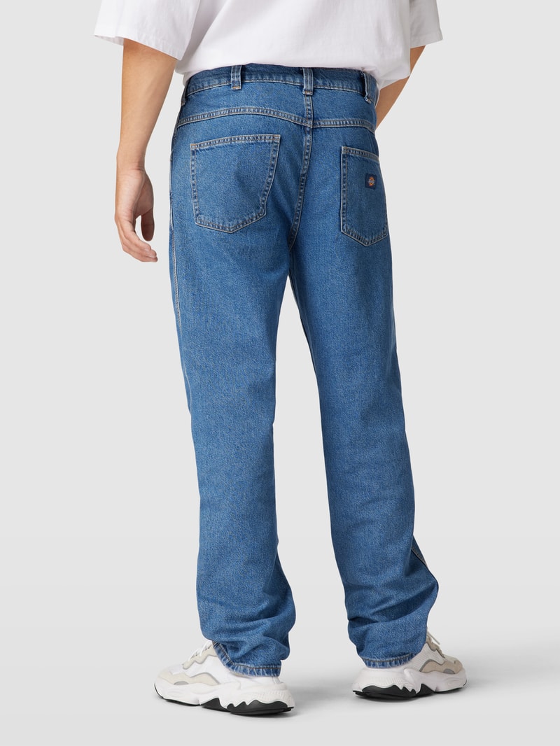 Jeans mit 5-Pocket-Design Modell 'HOUSTON' in jeans