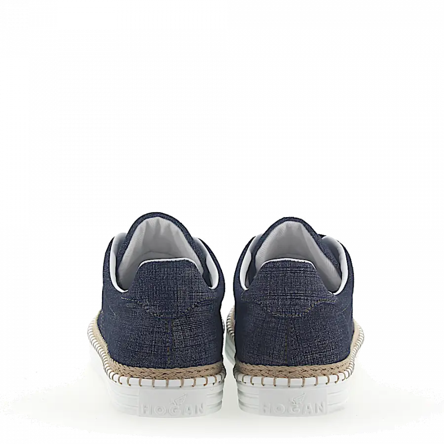 Hogan - Sneaker R260 Denim jeansblau Bast beige - blau