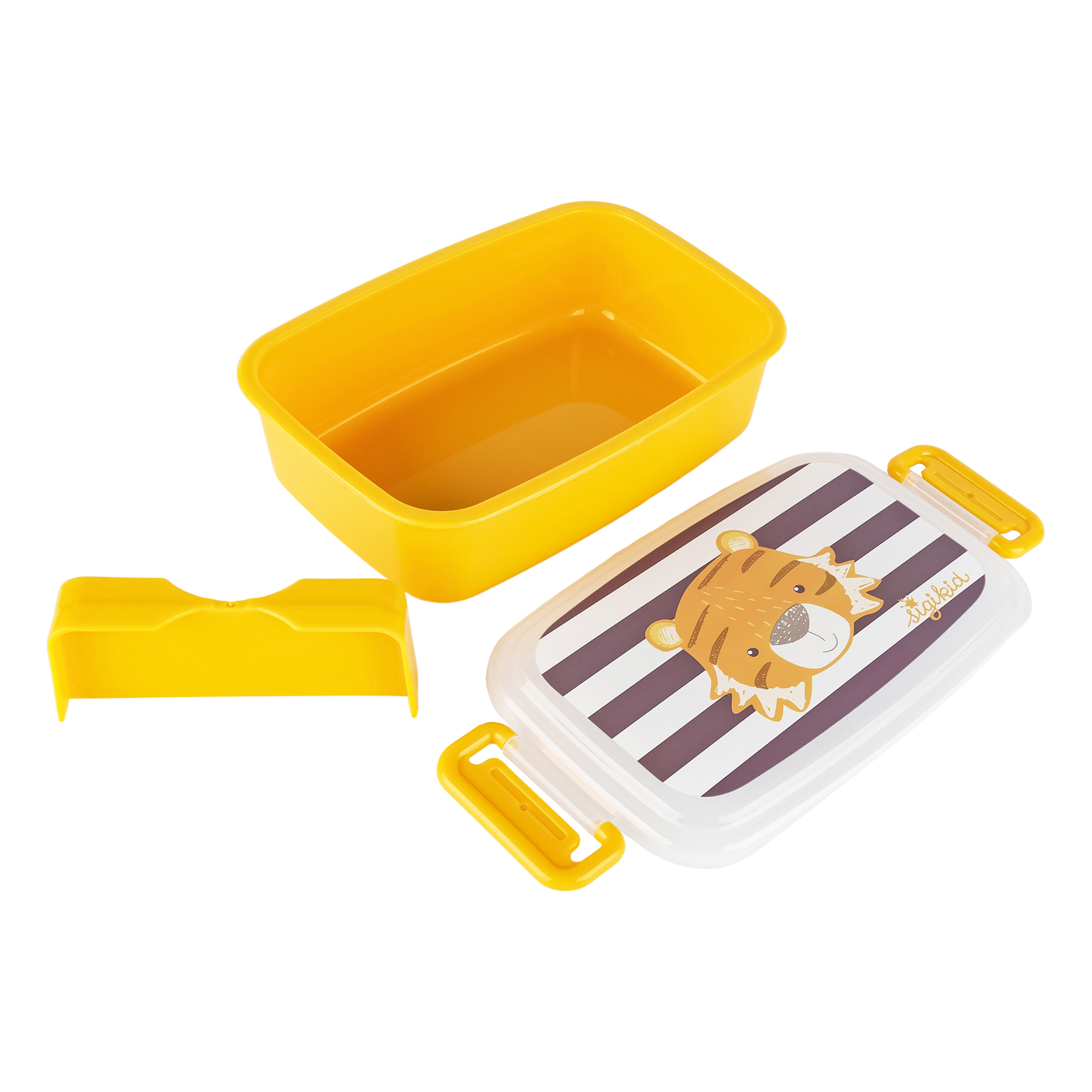 Kinder Set Edelstahl-Trinkflasche und Brotbox Tiger