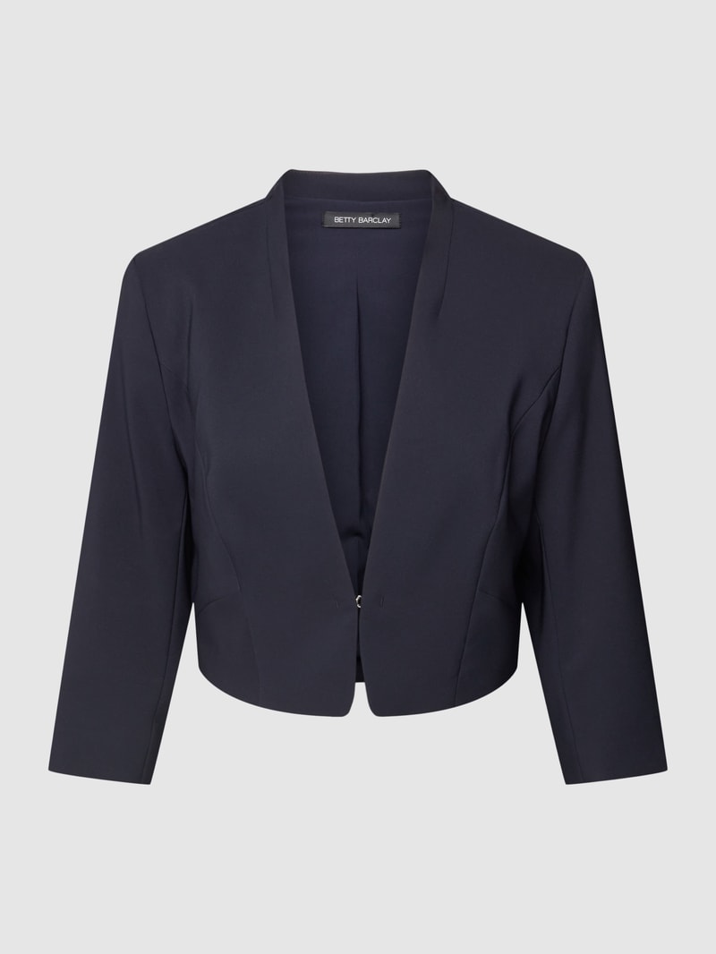 Blazer mit Haken-Verschluss in marineblau