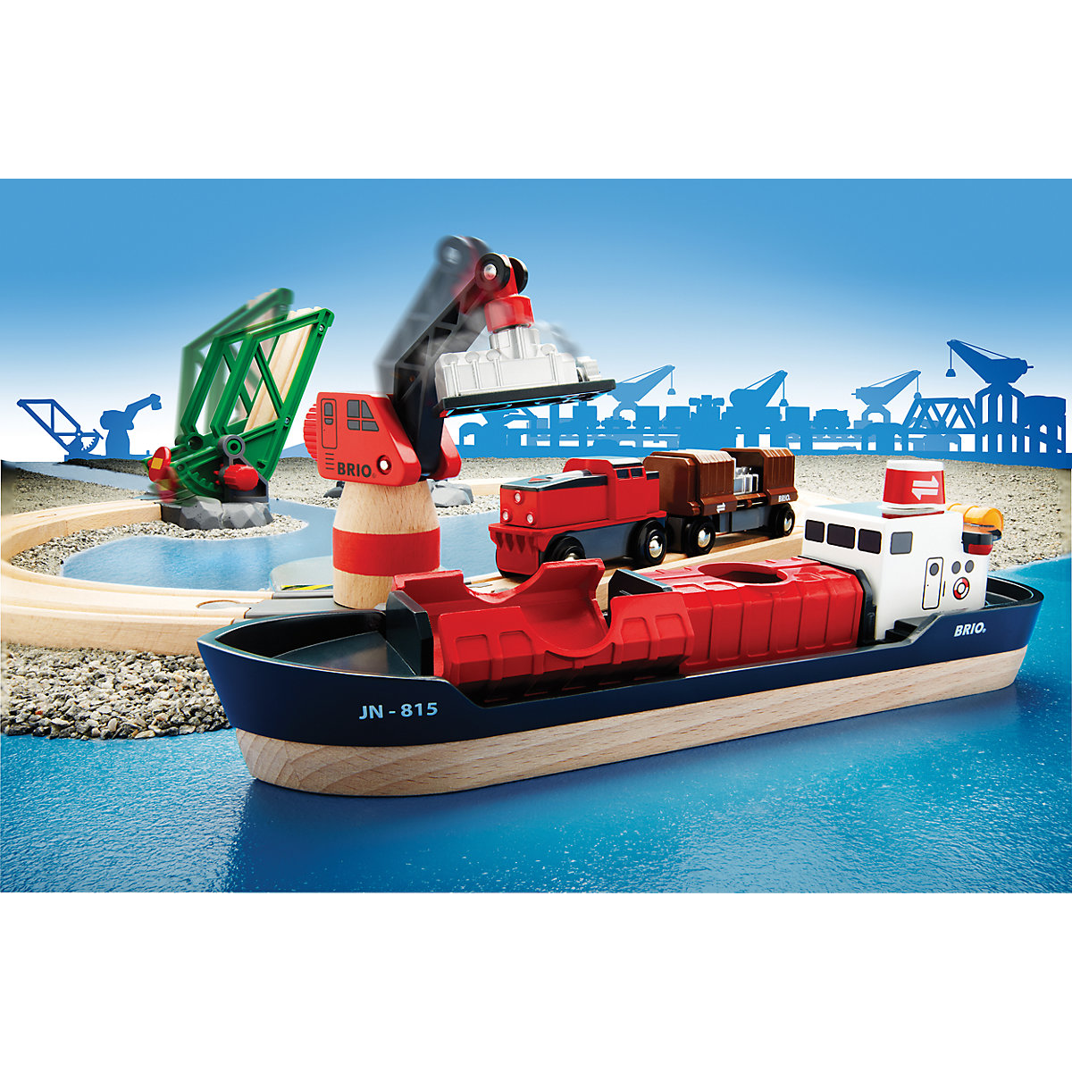 Container Hafen Set