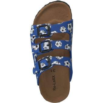 Re-Laxx Pantolette in blau