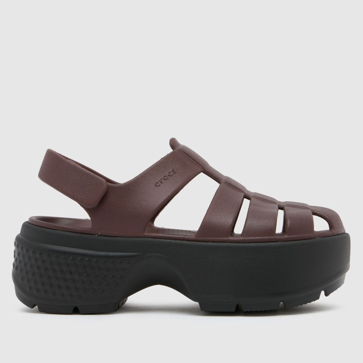 Crocs – Stomp Fisherman – Bruna sandaler