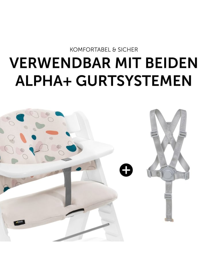 Hauck Sitzkissen / Hochstuhlauflage für Alpha Hochstuhl - in beige,bunt günstig kaufen onesize