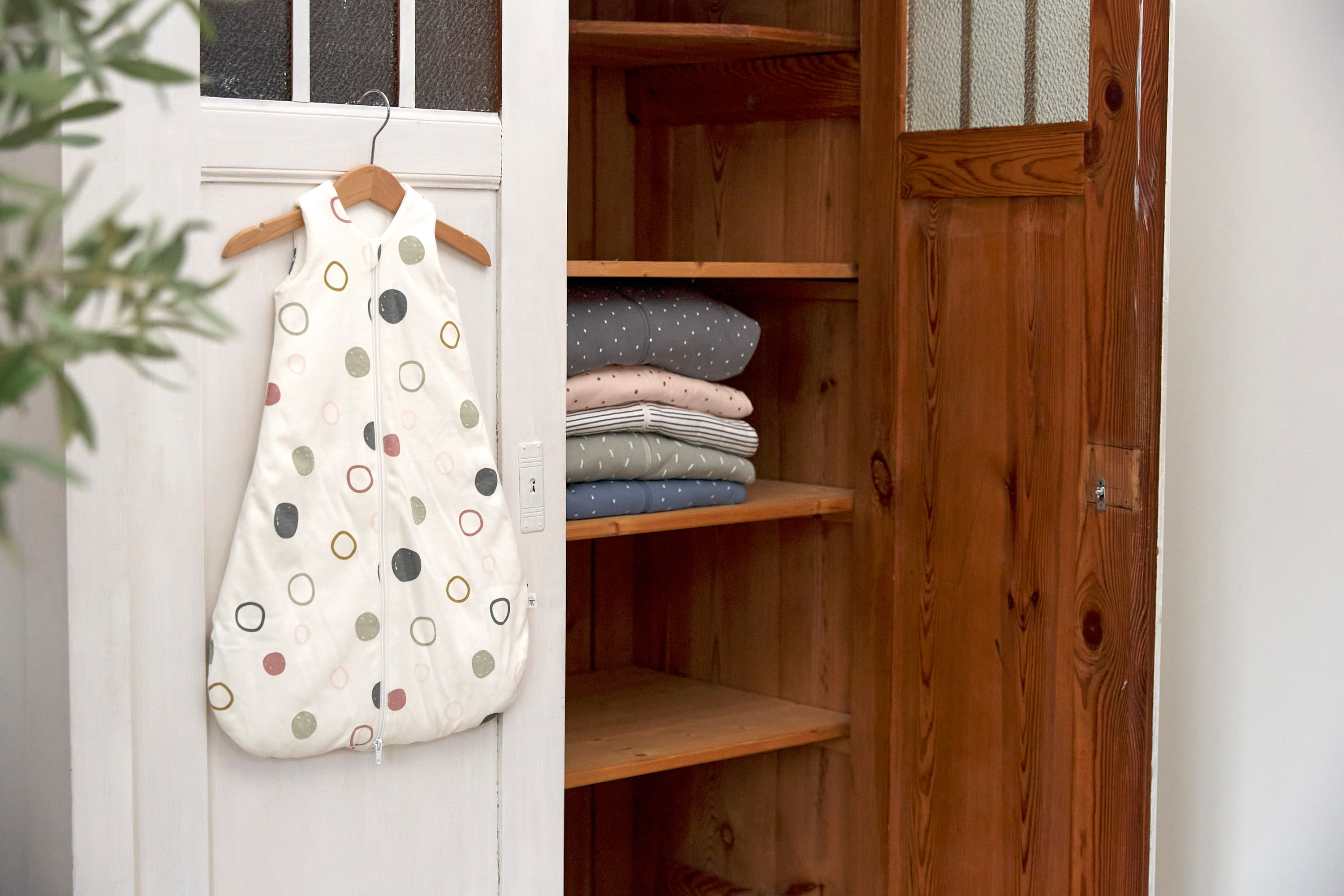 Babyschlafsack 2,5 TOG - Circles offwhite, Beige