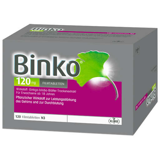 BINKO Memo 120 mg Filmtabletten  120 St  Filmtabletten
