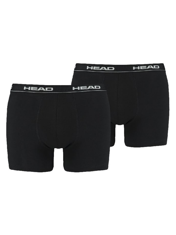HEAD Boxershorts Basic Boxer 4P in Schwarz/Rot/Blau günstig kaufen