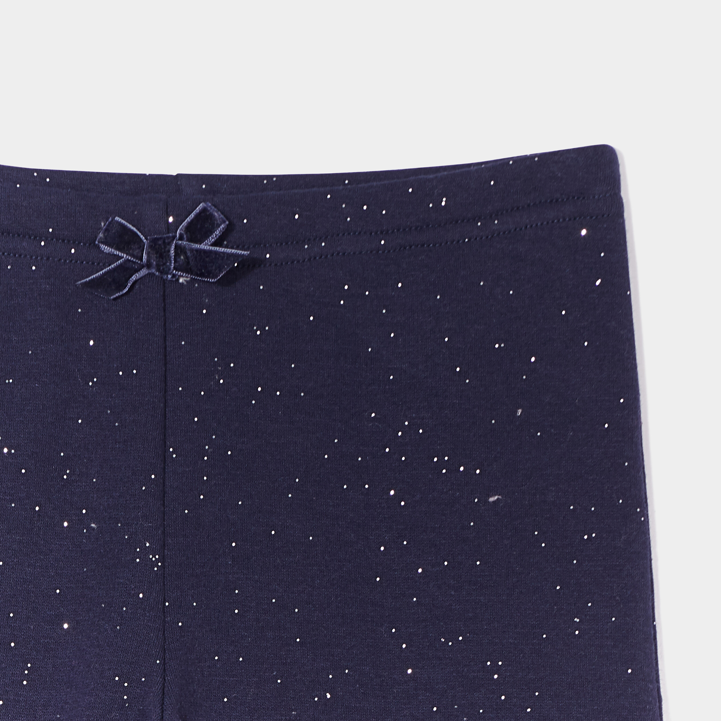 Legging doublé bleu marine fille | La Halle