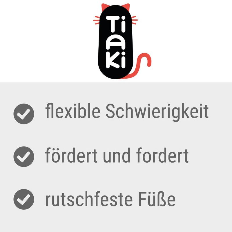 TIAKI Intelligenzspielzeug Coliseum für Katzen