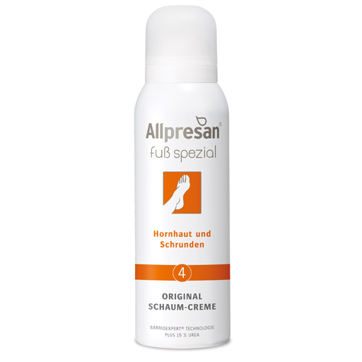 ALLPRESAN Fuß spezial Nr.4 Hornhaut und Schrunden  125 ml  Schaum
