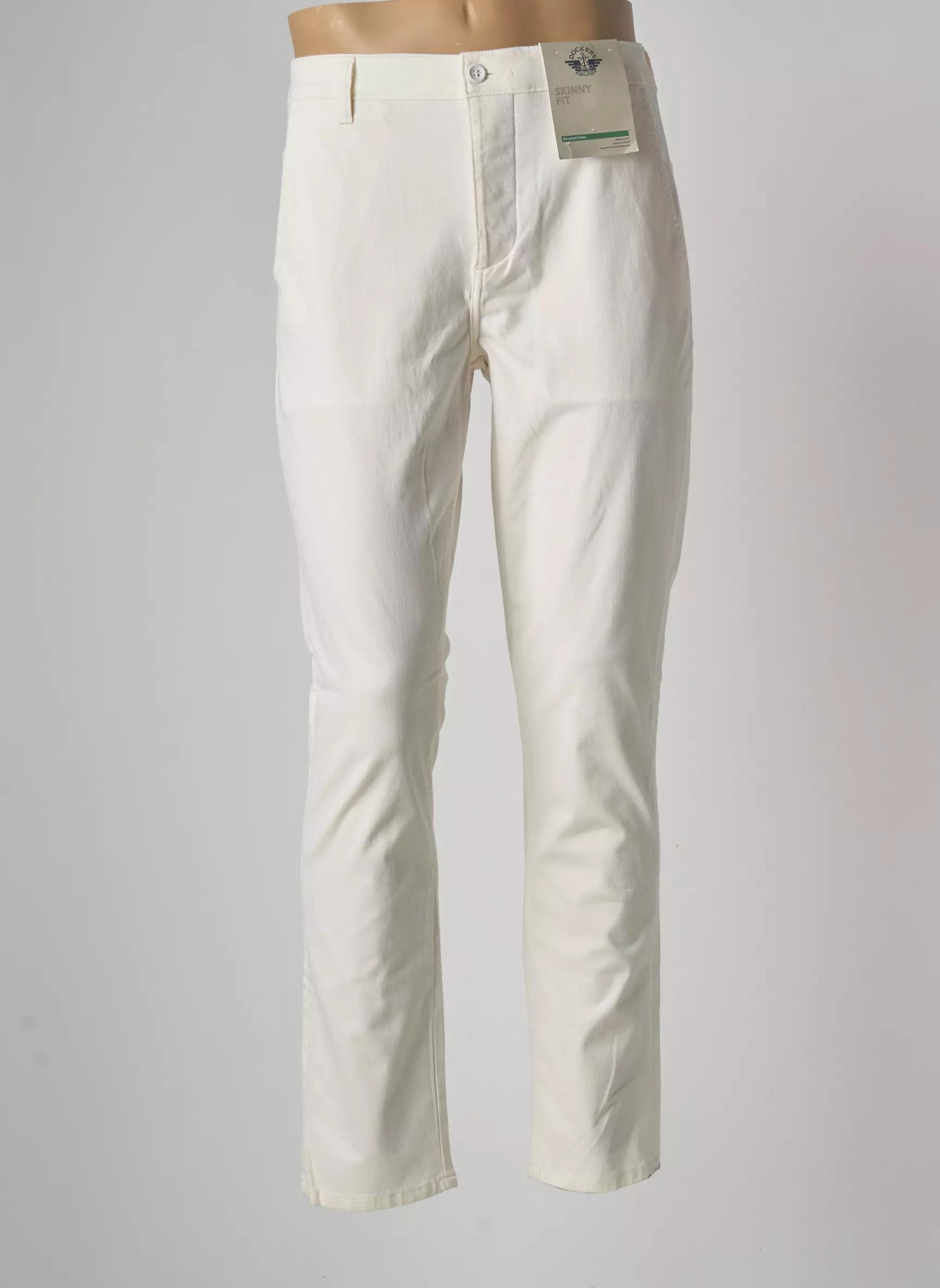 Dockers Pantalons Chino Homme couleur blanc