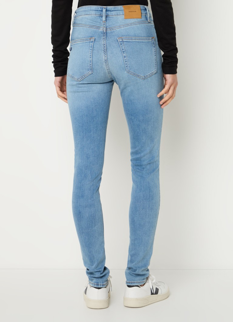 Blugi skinny elastici cu talie înaltă Denham Azumi